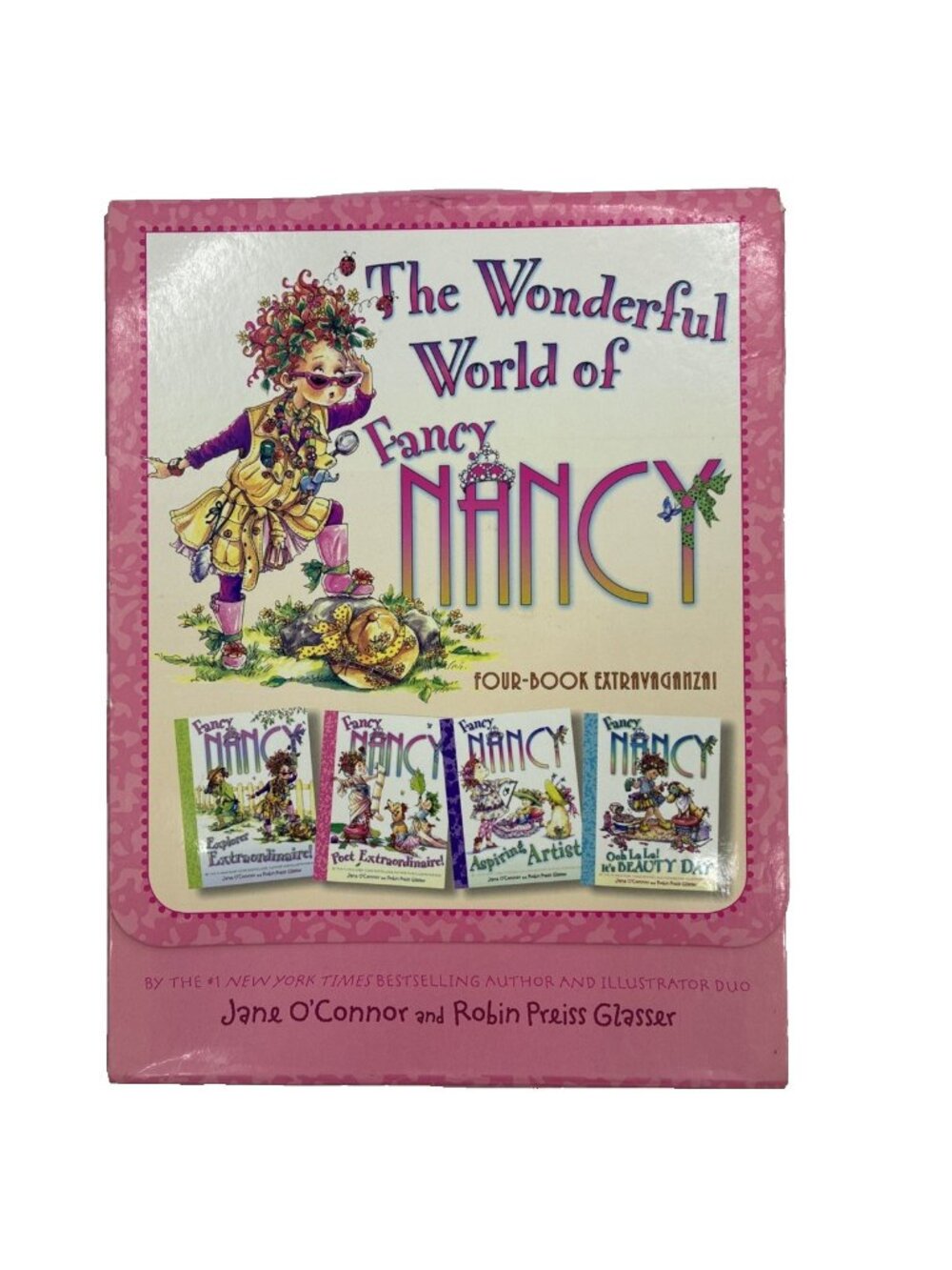 Fancy Nancy Wonderful World Box Set Jane OConnor 4 Book Collection